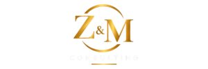 zm consulting logo 3x1 fond sombre
